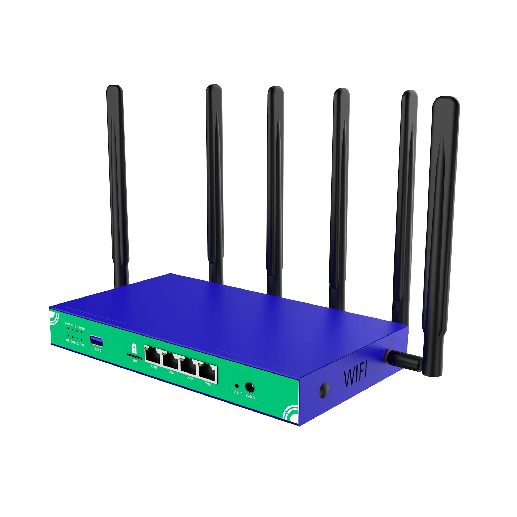 Huastlink 4g 5g Wireless Router Mtk761+Mtk7975+Mtk7905 Dual Band Wifi 6 5g Lte Router With Sim Card Slot