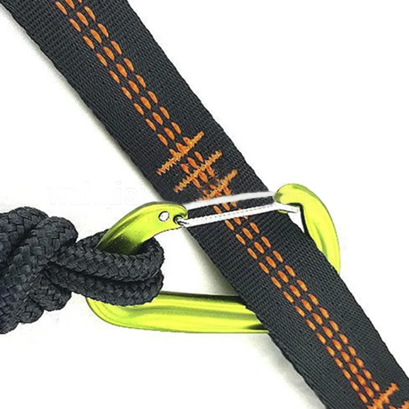 Carabiner With Screw Snap Carabiner D Shaped Locking Spring Snap Hook Rotating Carabiner Hook