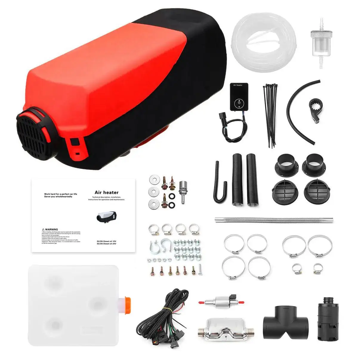 Diesel night heater air parking heater