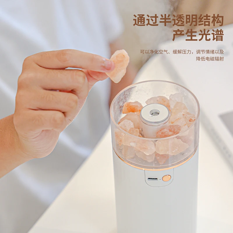 Hot Selling customized Ultrasonic Essential Oil Salt Lamp air humidifier  Aroma Diffuser With LED Light