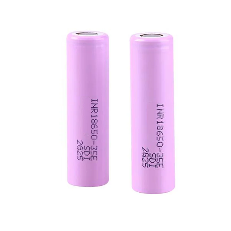 For INR18650 35E 3500mah Rechargeable Lithium Battery 18650 for car battery