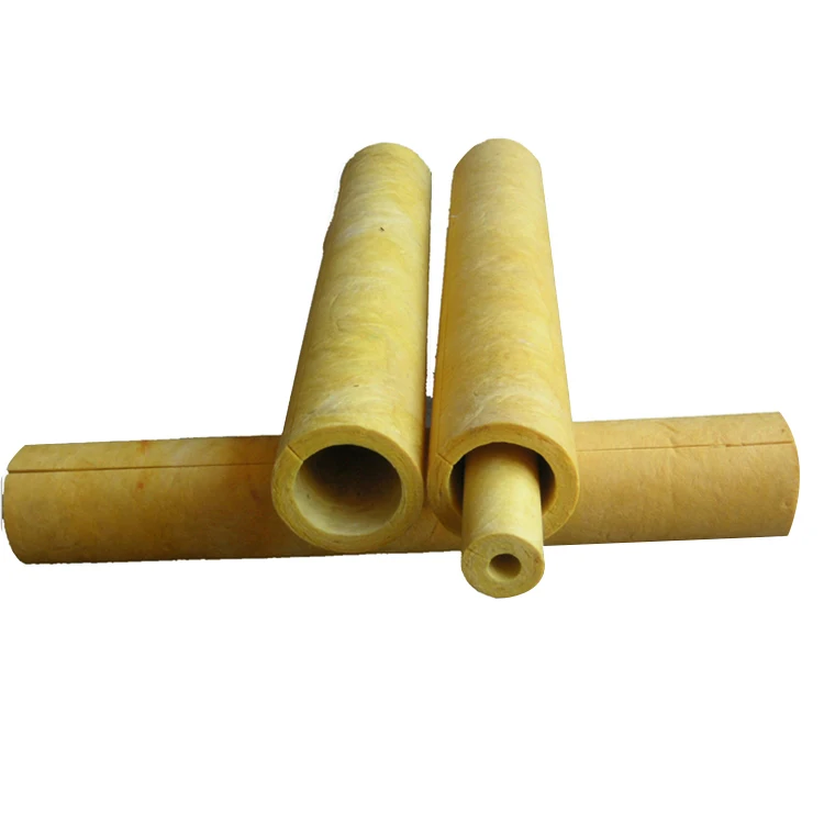Glass Wool Insulation Tube  fire Resistant high Temperature steam Pipe Boiler Insulation materials