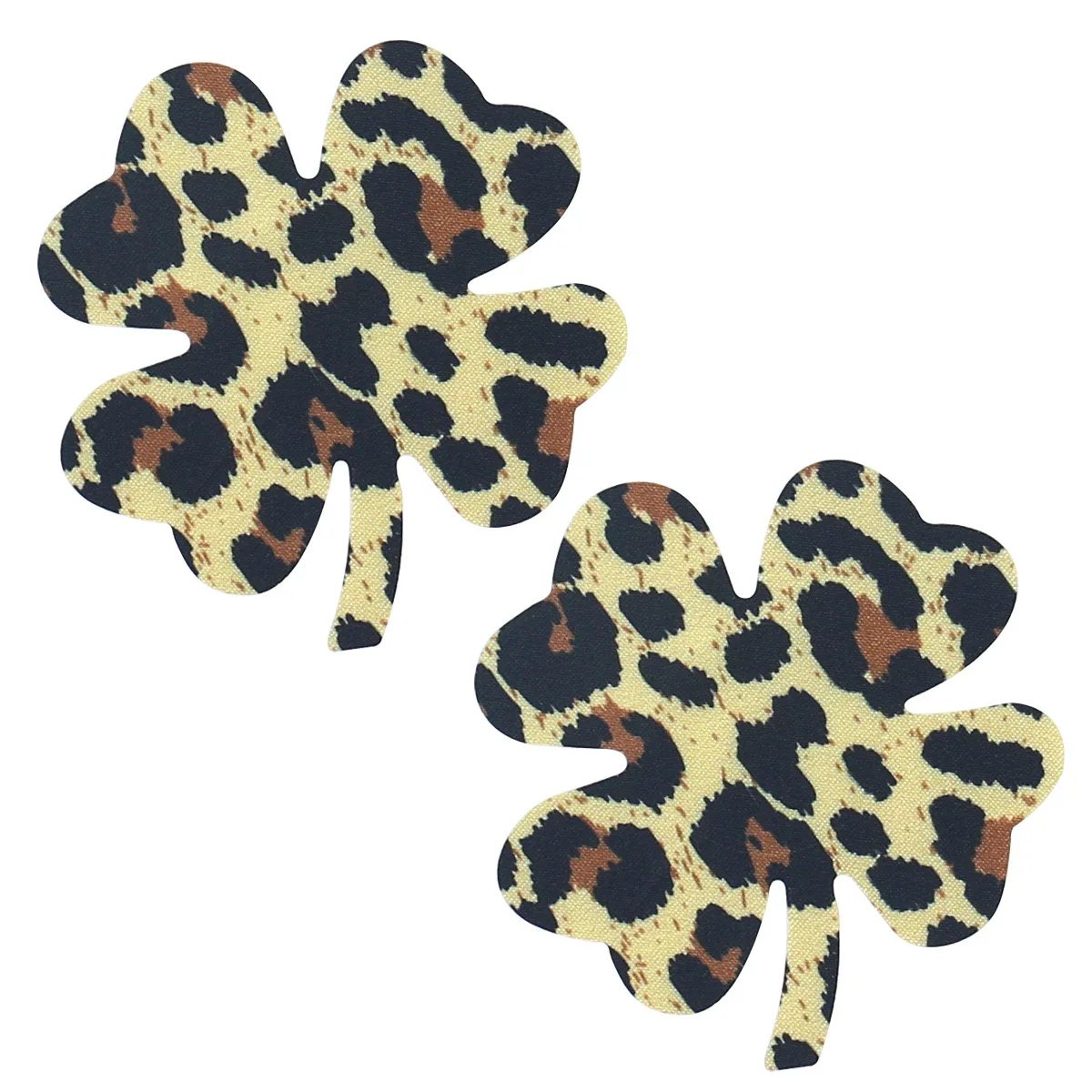Leopard Print Disposable Nipple Pasties Sexy Girl Breast Nipple Cover for Strippers Decorative Boobs Cover Intimates Accessories