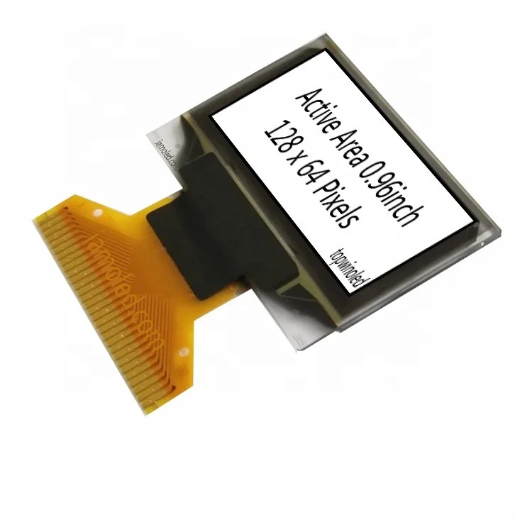 0,96 '0,96 дюймов 0,96 дюйма цвет белый Тип пайки oled дисплей 30pin интерфейс 3/4-SPI I2C серийные и параллельные UG2864HSWEG01