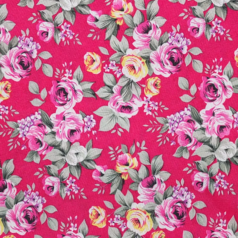 
High Quality 100% Pongee Polyester Peach Skin Printing Recyclable Home Textile Fabric 