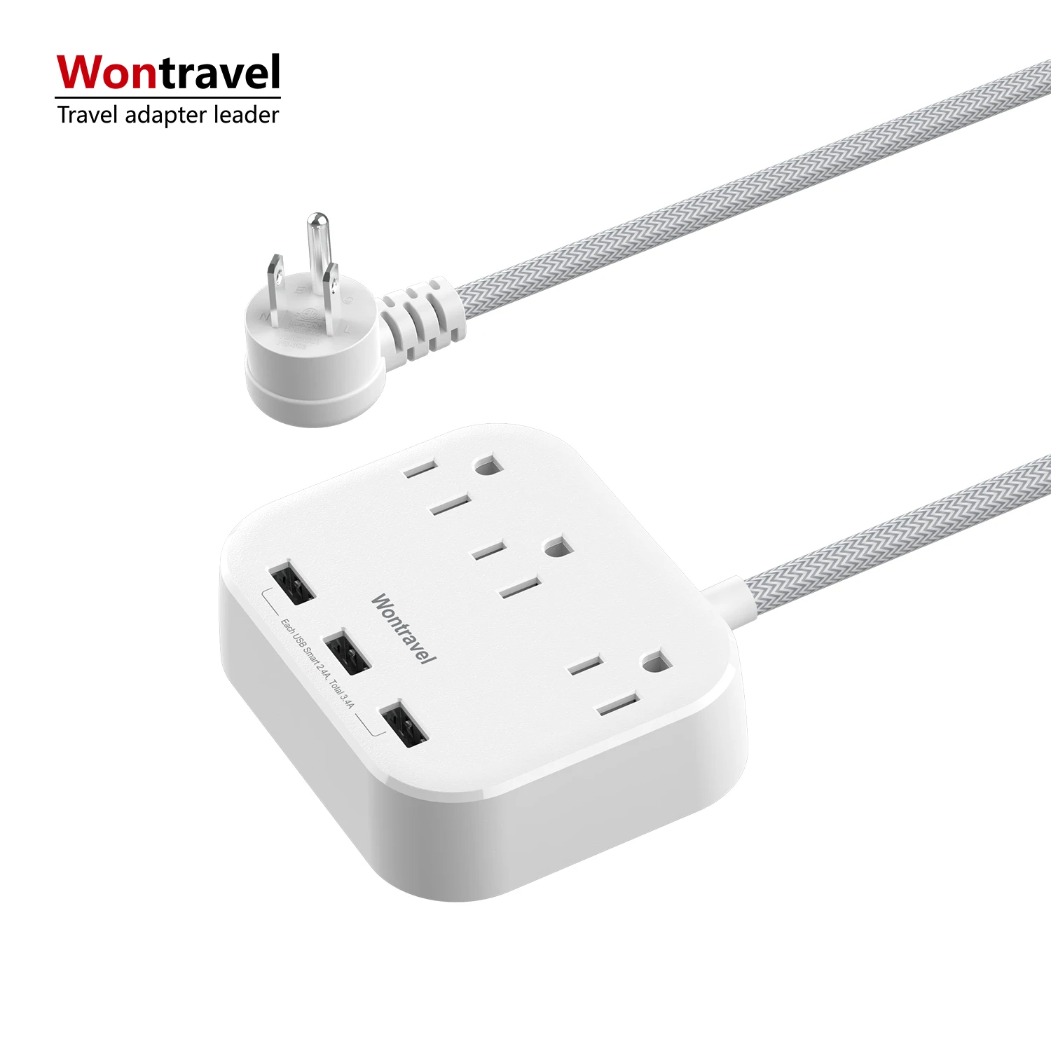 
Hot item surge protection US power strip extender wall outlet electric extension multi plug socket 