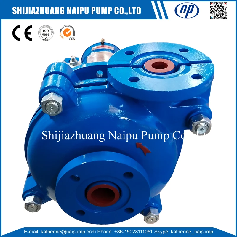 25ZJ Standard or Nonstandard Abrasive Slurries Corrosives Mining Slurry Slime Pumps