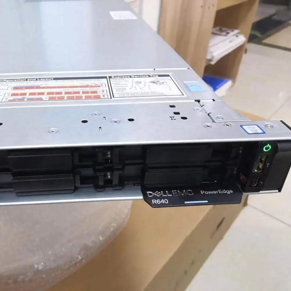 Горячая Распродажа dell rack r650 PERC H745 8*2 5 дюймов SAS SATA NVMe SSD сервер