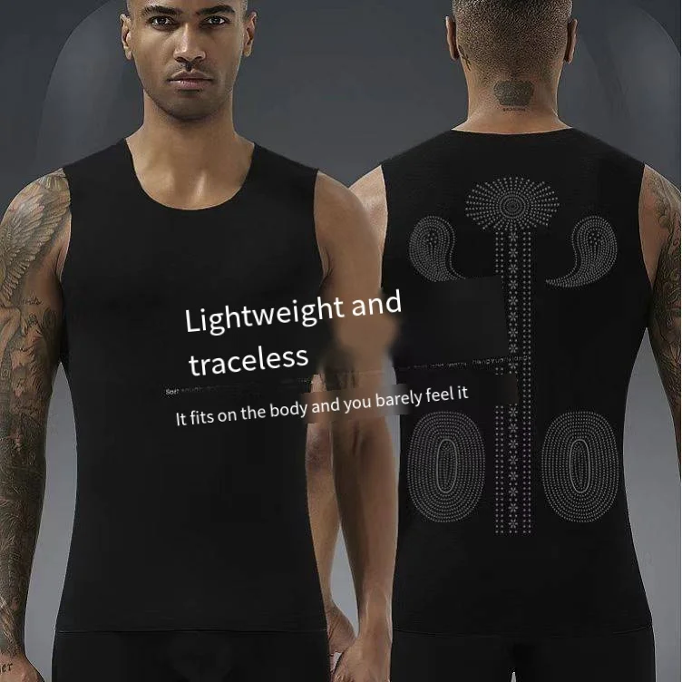 Hight Quality Breathable Nylon Material for Bodybuilding Thermal Function Slim Seamless Plus Size Body Shaper Shapewear for Men