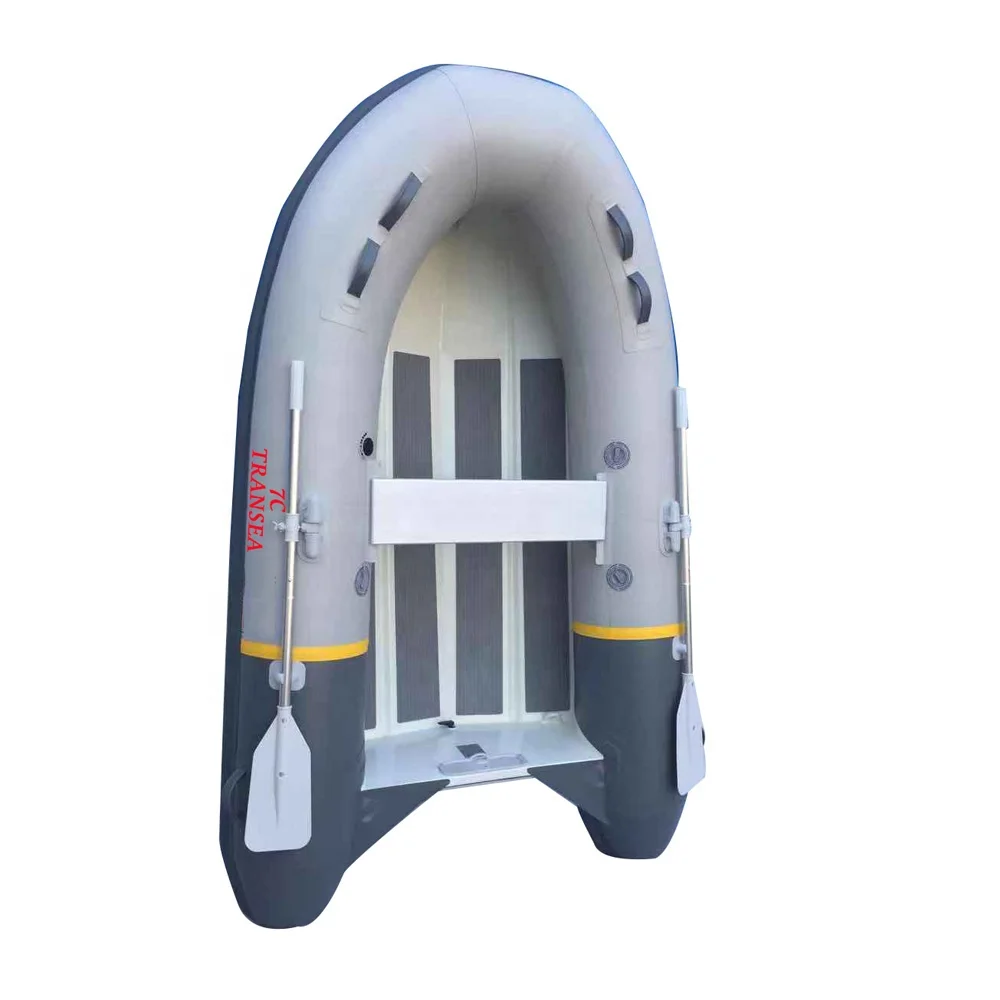 Rhib 2.5m PVC  material aluminium hull inflatable  rib boat cheap aluminum boat  folding rib boat
