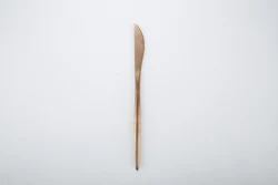 Hot selling Titanium 18/10 Stainless steel  Matte Rose Gold Cutlery Set for wedding party