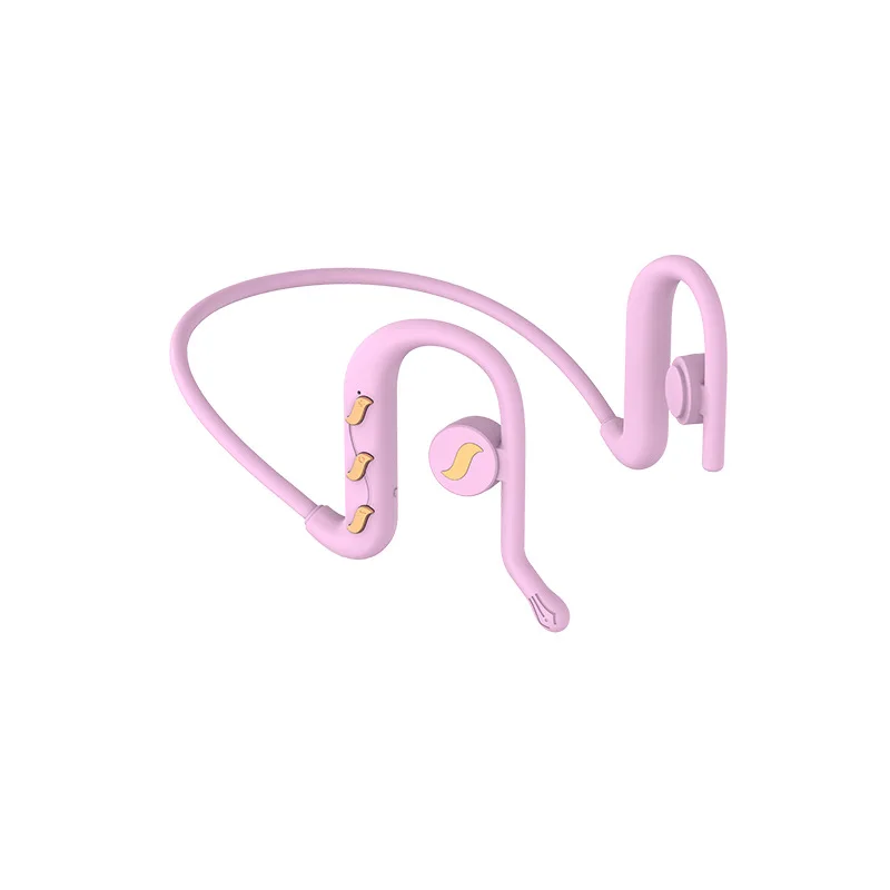 2022 new sports game wireless headset K89 bone conduction earphones with microphone hanging ear bone conduction hearing aid