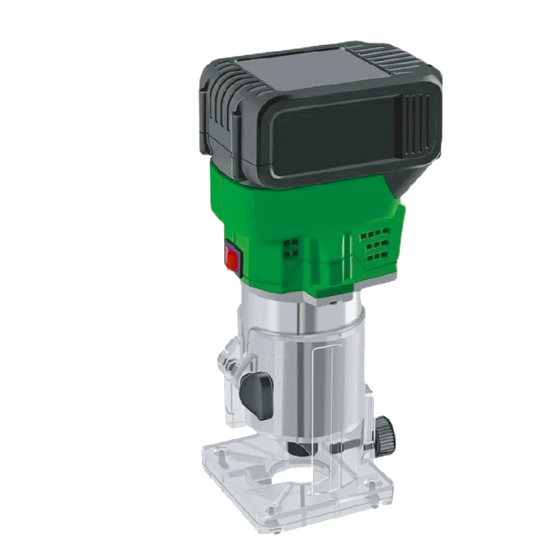 Durable Cordless Wood Router Tools Edge Trimming Machine for Woodworking with one battery