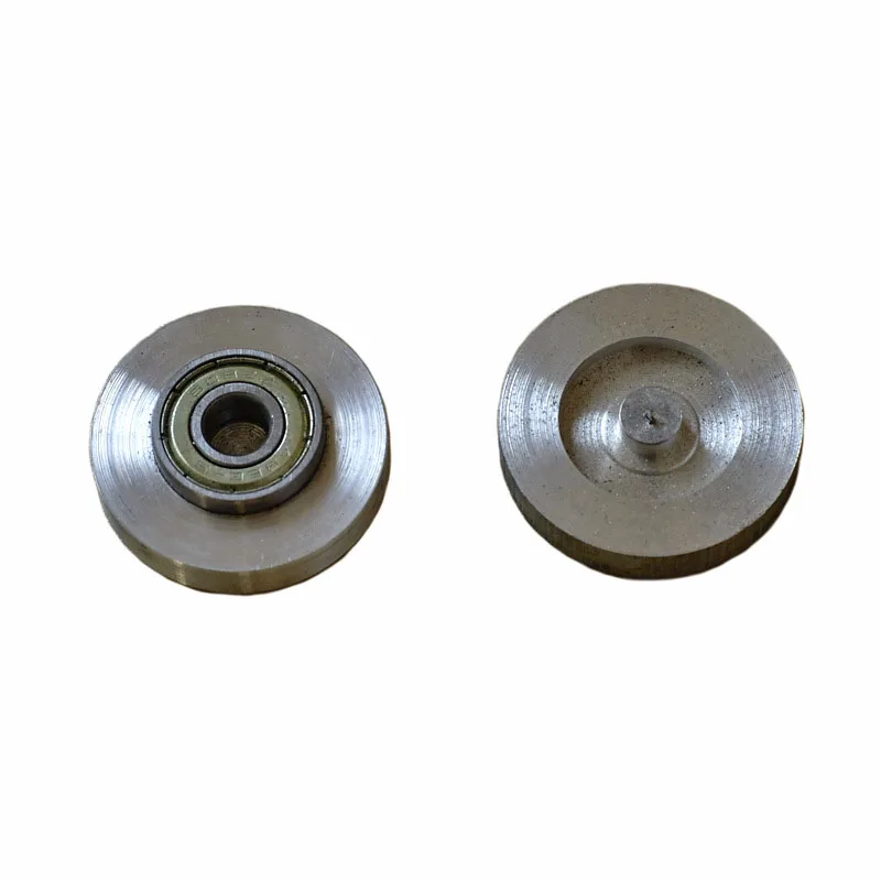 С подшипником алюминий торт проигрыватель вращающийся алюминий сплав интимные Аксессуары стекло обеденный стол