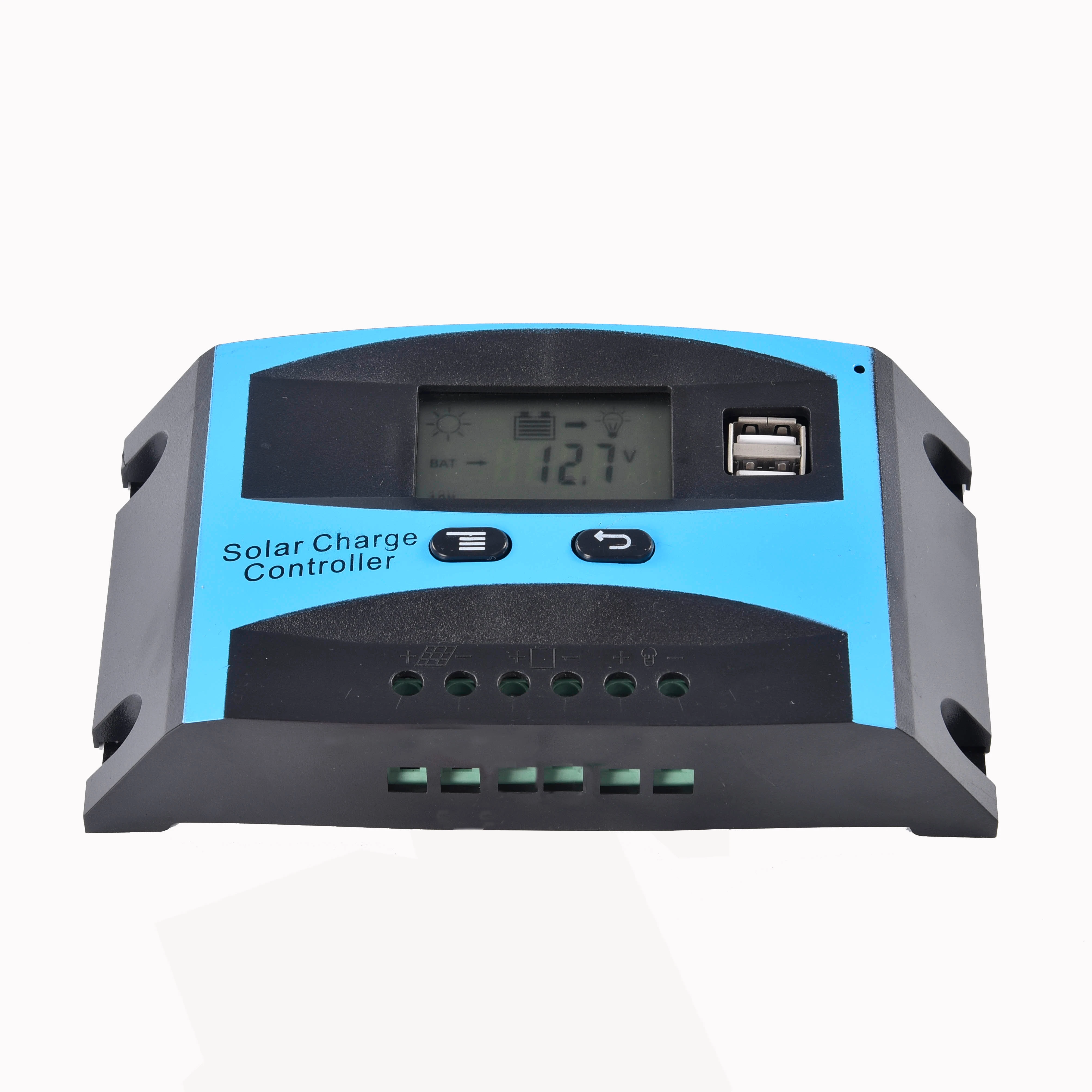 China manufacturer Solar Battery Charger Controller 10A 20A 30A 50A PWM Solar Charging Controller For Solar System