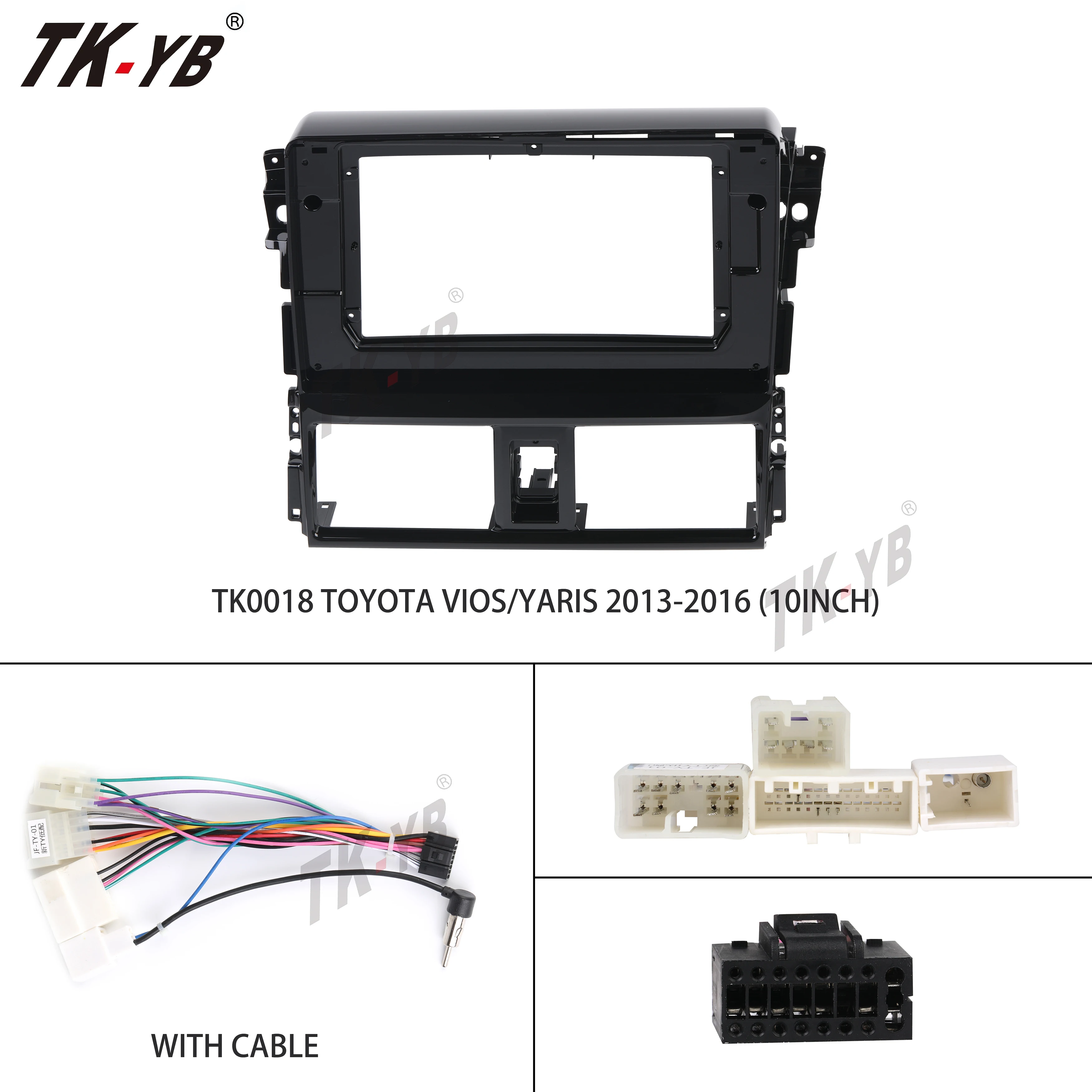 Car Radio Car Dvd Player Android Car Stereo Kit De Dash Facia  Frame Panel For Toyota 9Inch 10.1Inch Android Screen