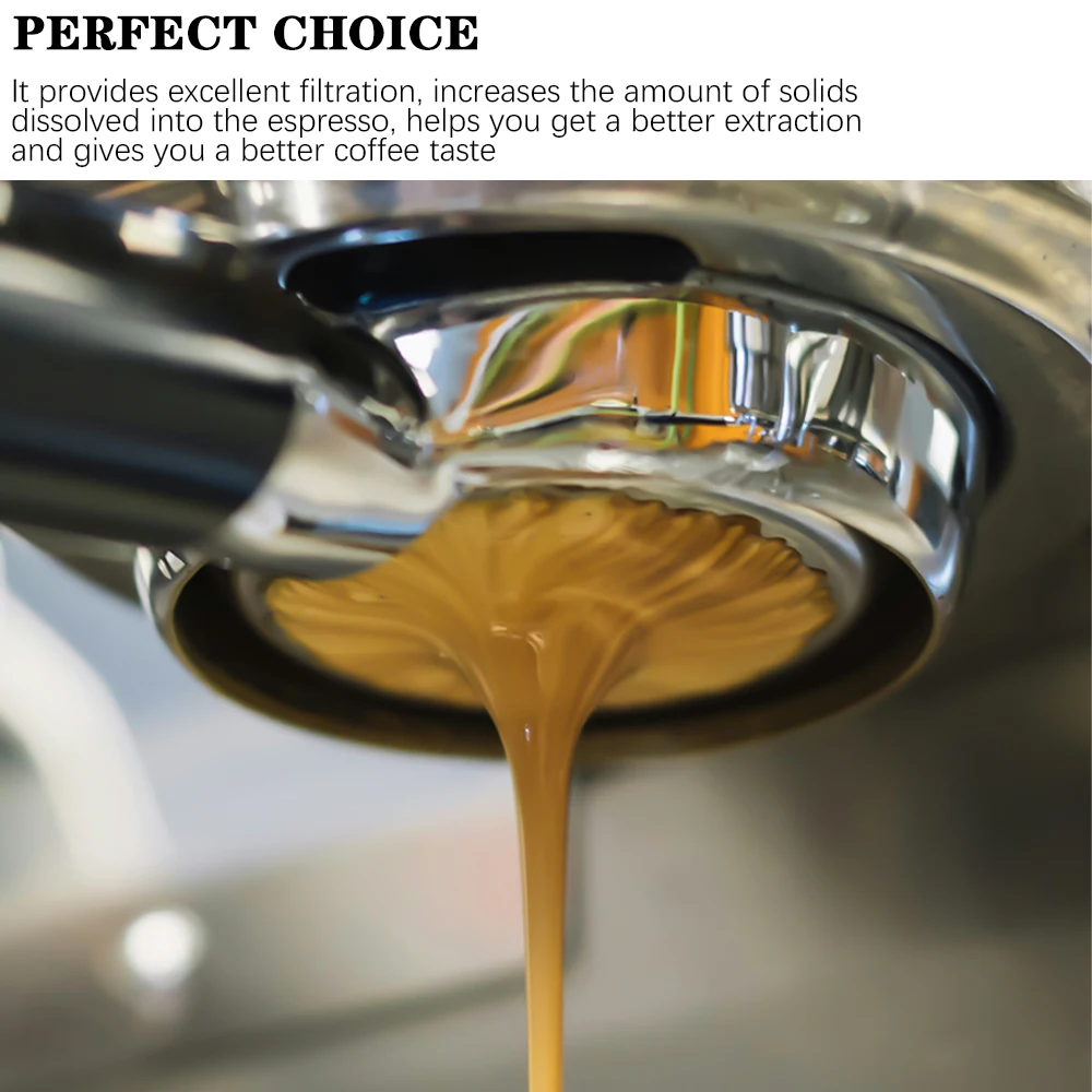 1PCS Most popular 51mm Espresso Puck Screen Portafilter Screen Coffee Filter Mesh Stainless Steel 0.1mm