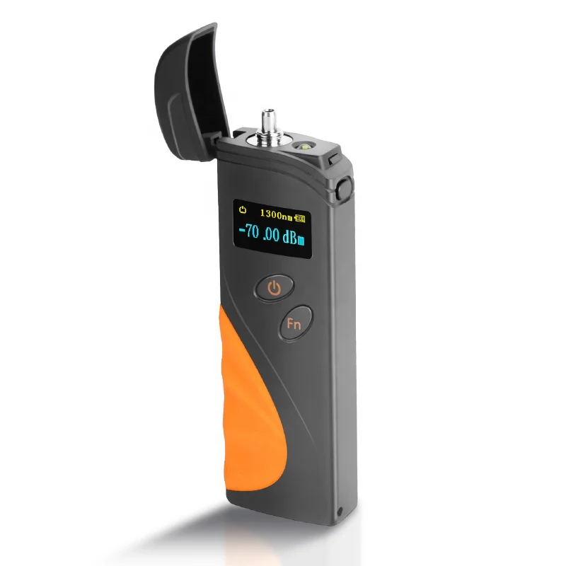 Handheld fiber optic equipment OPM G2-Y 1270nm 1310nm 1577nm 9 wavelengths Rechargeable deviser optical power meter