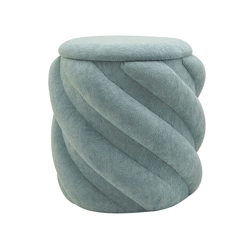 Подгонянный табурет для хранения оттоманок гостиной Современная внутренняя мебель доска