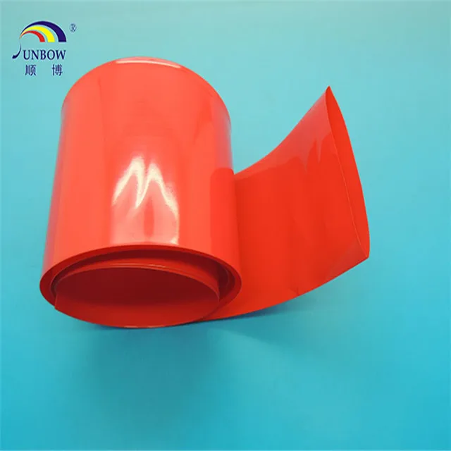 Хорошая продажа, термоусадочная трубка из ПВХ синего цвета для 18650 21700 32650 аккумуляторной батареи