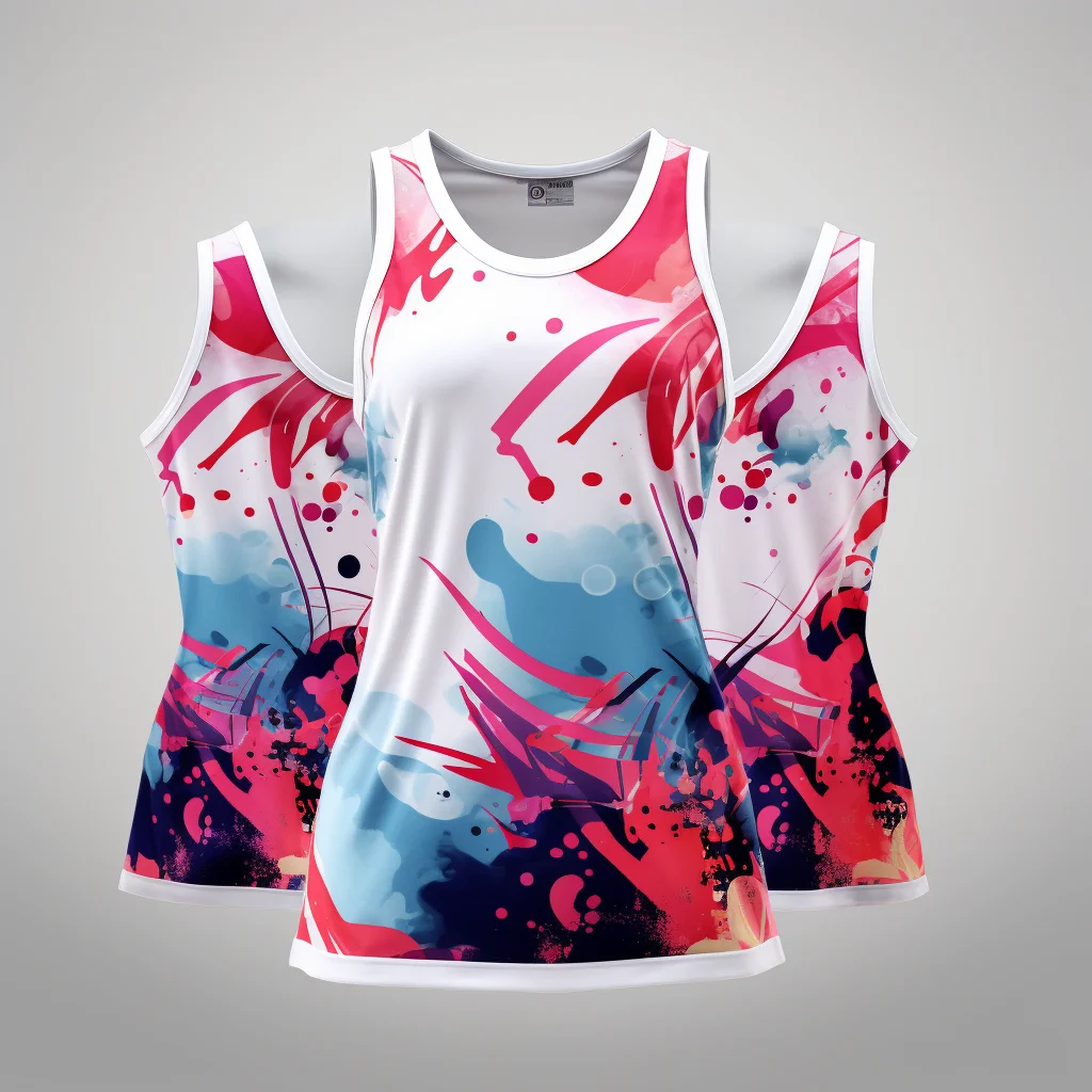 Aibort Custom Wholesale Sublimation netball dress club logo printing name removable patch custom netball skirt//