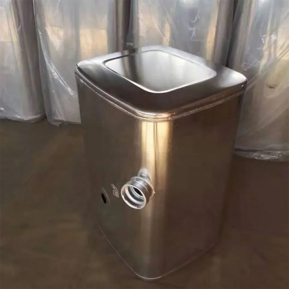 WG9925550001 SINOTRUK WD615 Diesel Engine Parts 400L aluminium alloy Fuel Tank for HOWO Truck Engine Systems