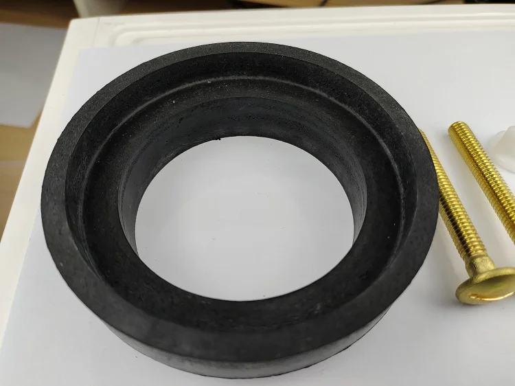 Toilet tank to bowl with screw brass Rubber Accessary Kits
