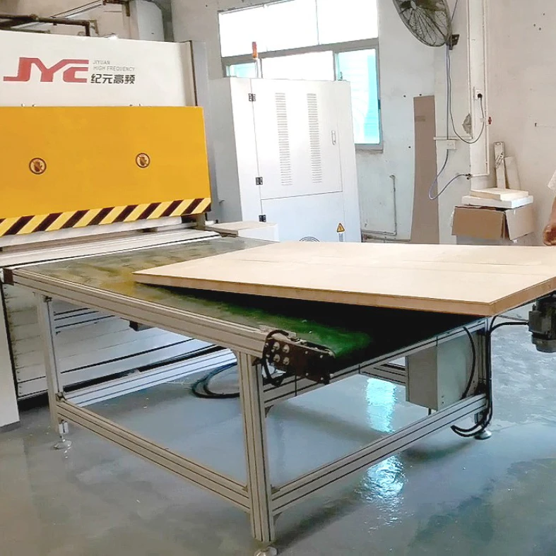 Laminated Timber Press MachineJYC HF Wood Door Honeycomb Panel Making Machine