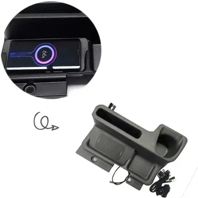 for toyota land cruiser Console Storage Box,Interior Centre Console Storage Box Fit for Land Cruiser LC70 LC71 LC76 LC79 2008-16