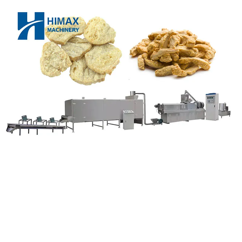 Soya Meat Extruder Machine Textured Soya Protein Making Machine Soya Chunks Extruder Machine Production Line