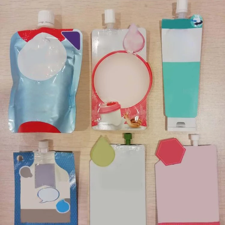 Plastic Sachet With Break Off Packaging Plastic Spout Pouch packs mylar bag packaging bags packaging plastic bags