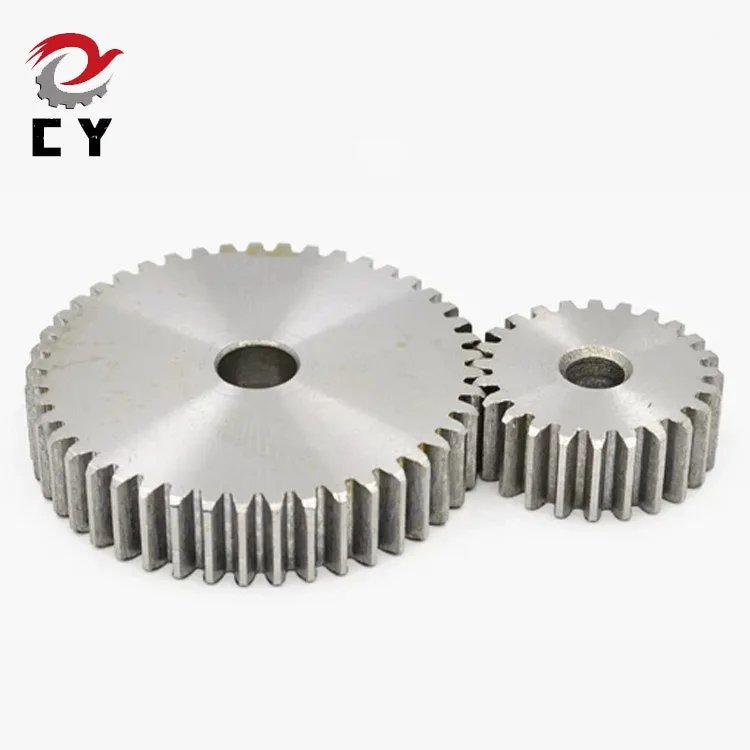 High quality powder metallurgy cnc metal parts custom bicycle pinion spur crush gear