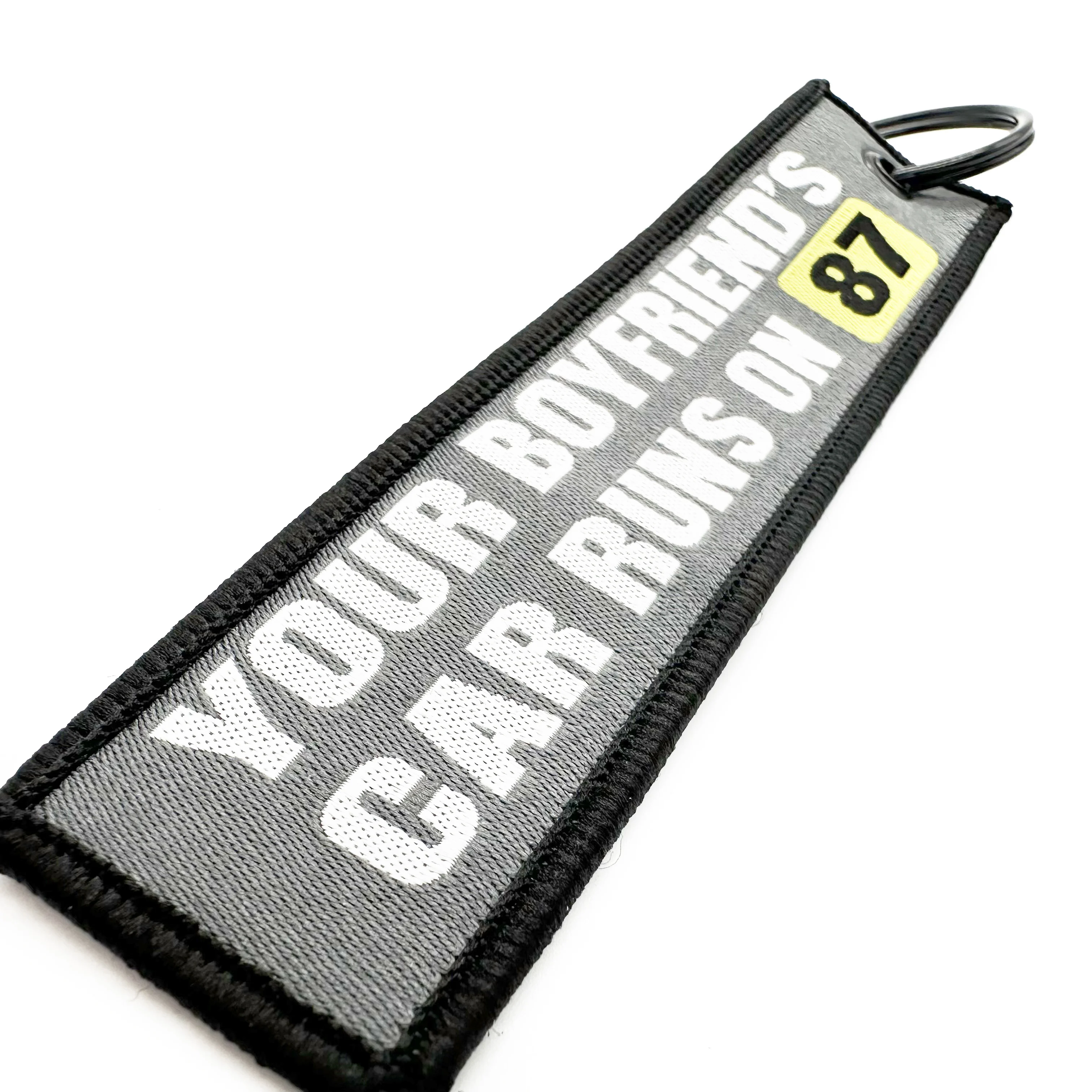 OEM  High Quality Customized  Embroidery Keychain for Cheap Promotion Gift