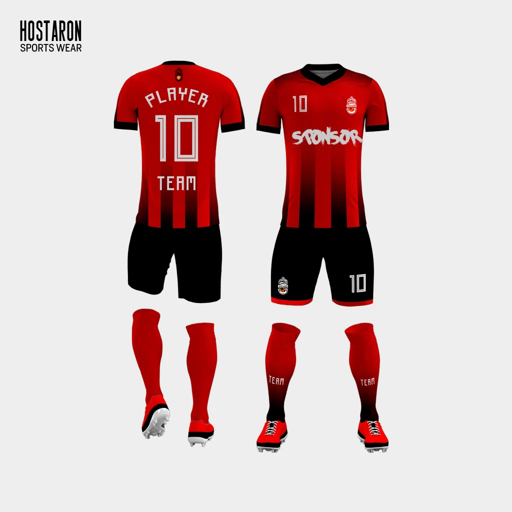 HOSTARON White And Blue Pink Colore Orange School Short Vintage Soccer Goalie Jersey Blanks Youth Futbol Junior Plain T Shirt