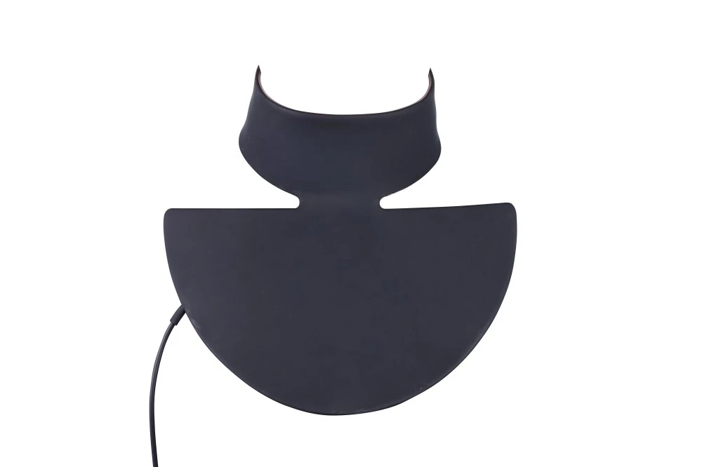 Smoothing Neck&Decollete Led Mask Red Blue yellow Near Infred Light Led Skin Therapy Mask Soft Silicon  Skin Renewal Mask