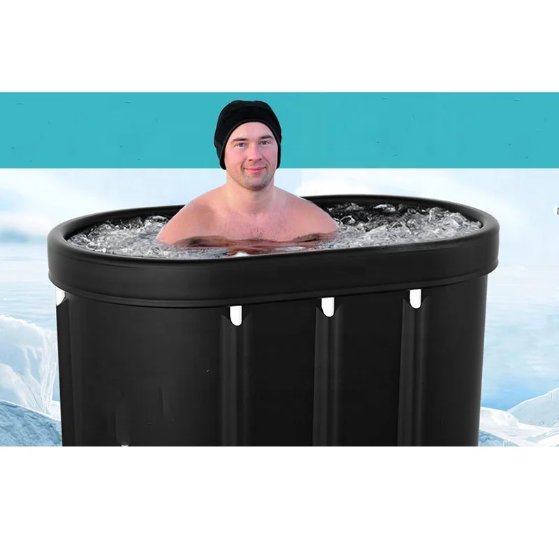 135 Gal XXL овальная холодная ледяная ванночка для домашних тренажерных залов ледяной ванны восстановления спортсменов