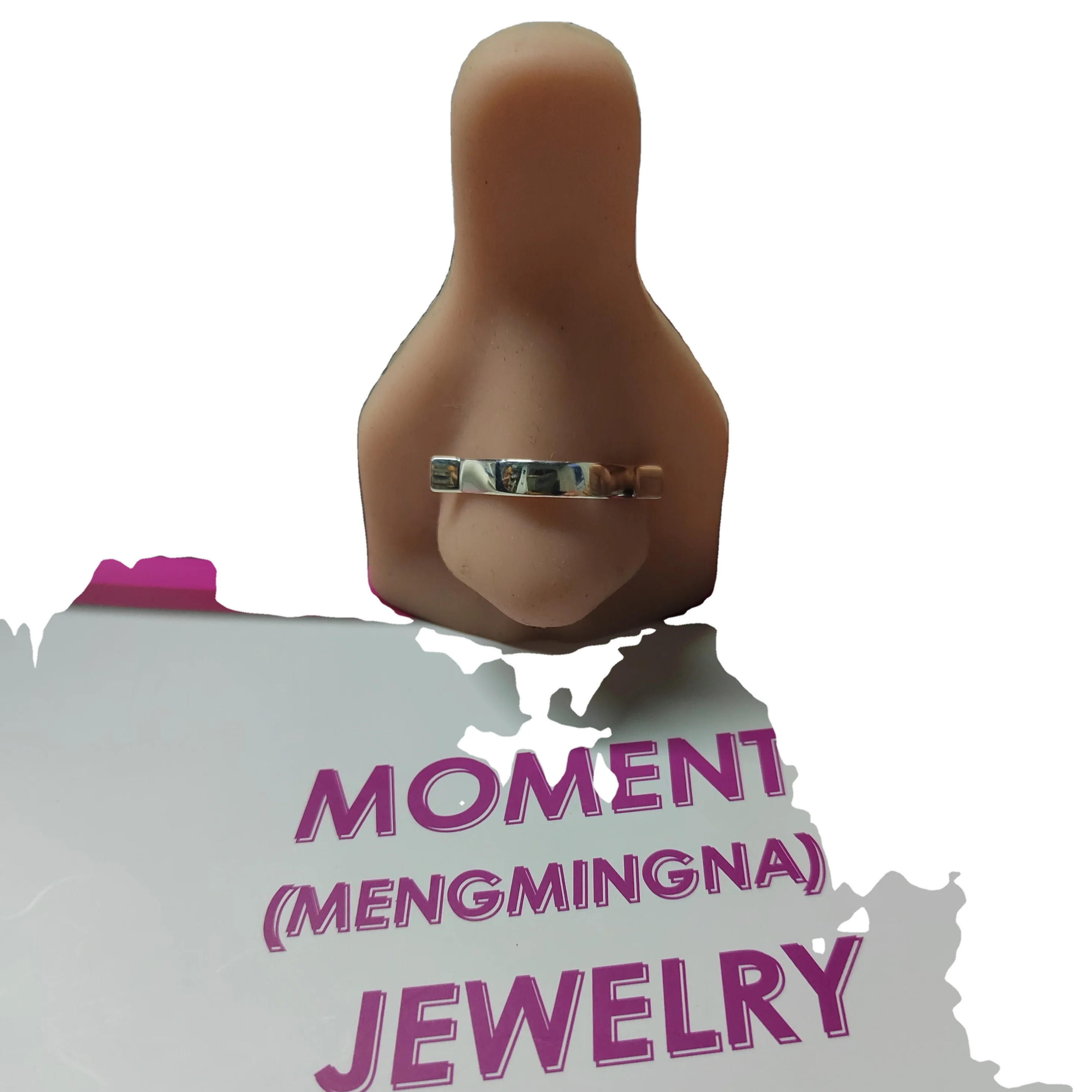 plain sterling silver music nose stud s925 sterling silver rapper jewelry 18k yellow gold color fine jewelry body chain