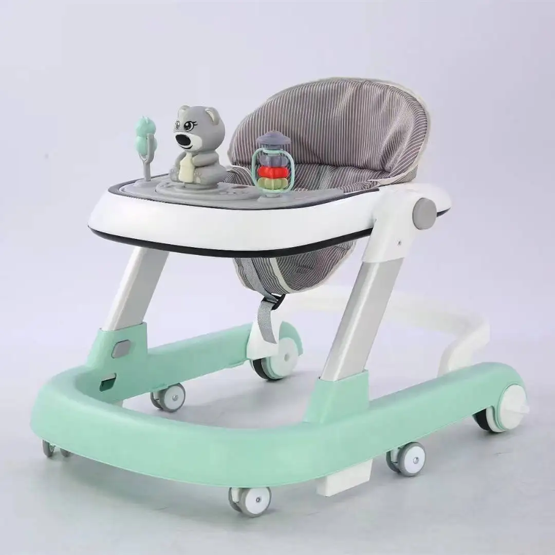 Cute hot selling 2 in 1 baby walker that can sit and be pushed by hand