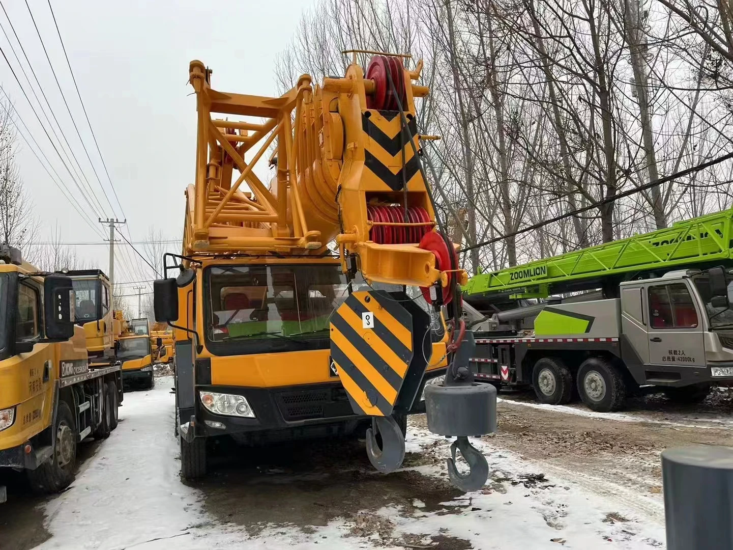 100 тонн все Грузовой кран QY100K-II для тяжелого