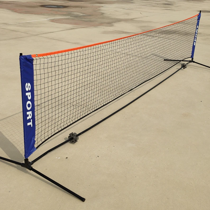 
Portable stand supporting folding simple 3m/4m/5m/6m tennis badminton net 