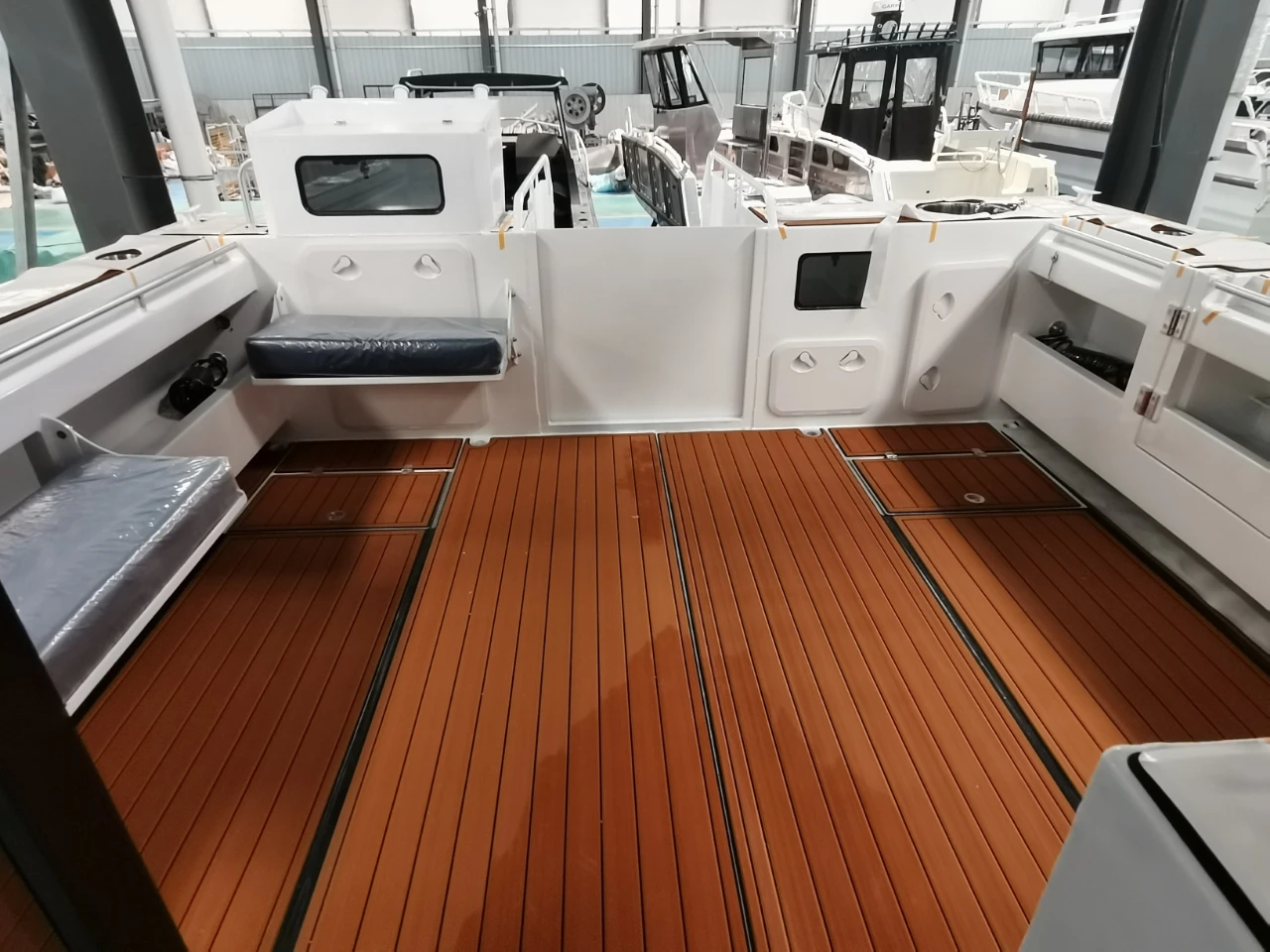 10m luxury family aluminum catamaran speed fishing cruising fishing sail Boat boat cabin Aluminum Catamaran for sale