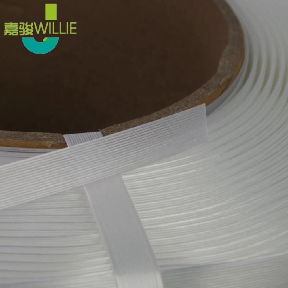 Polyester Corded Strapping Woven Polypropylene 25mm 19mm Composite Polyester Cord Strap For 13-32mm