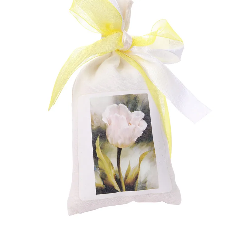 Nice Smell Cloth Bag Custom Logo Scented Sachet Bags Long Lasting Home Car Air Freshener Fabric Sachets