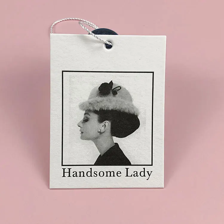 Специально бумажная этикетка для печати, тисненые, изготовленные на заказ, с УФ-этикеткой для одежды, бумажная этикетка для джинсов, одежды и одежды