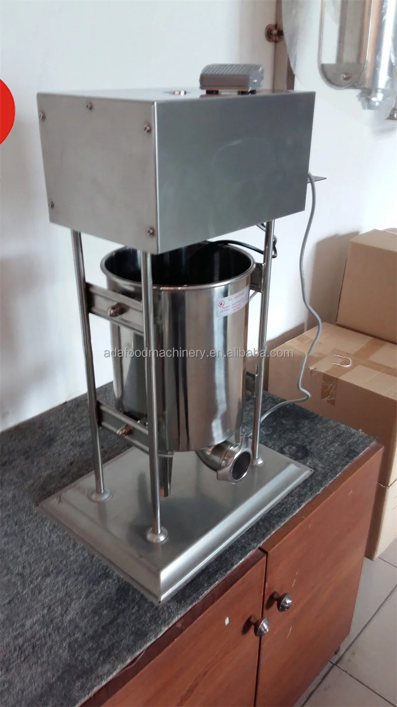 Ada 10L Stainless Steel Electric Sausage Stuffer Sausage Filling Machine