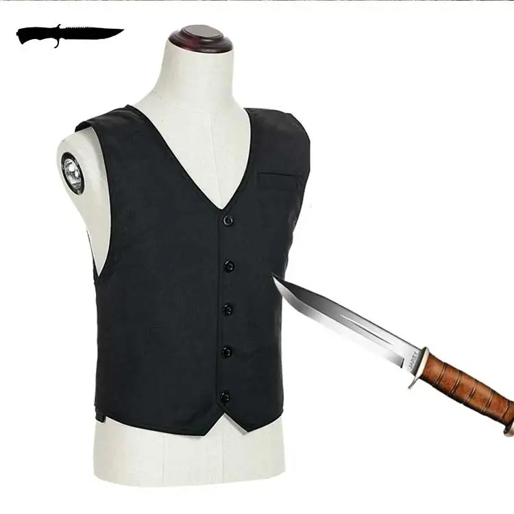 Sturdyarmor ежедневный износ маскировать EN388 5 нож устойчивость к порезам футболки для сотрудников Рабочая безопасность анти-ударный жилет одежда