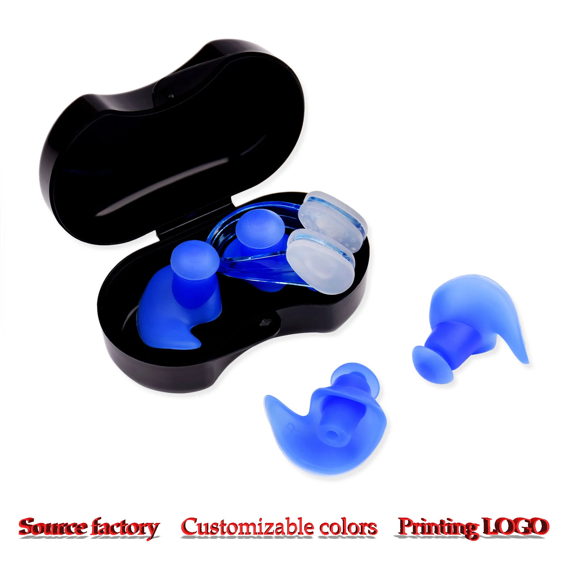 Silicone Noise Reduction Swimming Earplug Canceling Sleep Foam Waterproof Pu Anti-noise For Sleeping Safety Earplugs