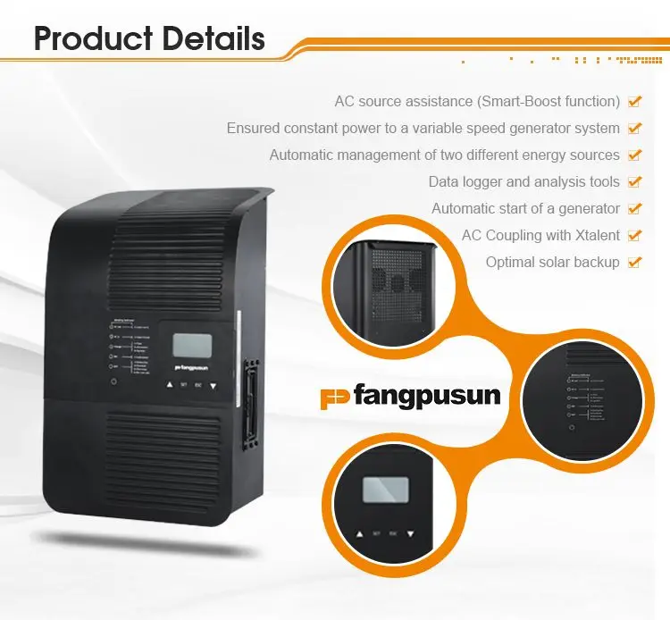 2023 fangpusun PSH-D5000-24 Inductive Load Inverter 24V-220V 110V 5000w 10KW 15KW