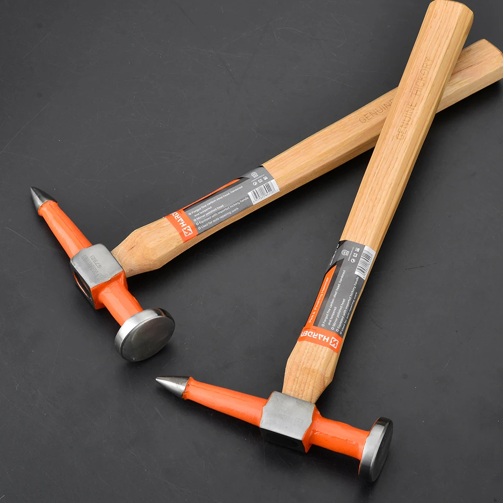 Professional Pick And Finishing Hammer With Hickory Handle