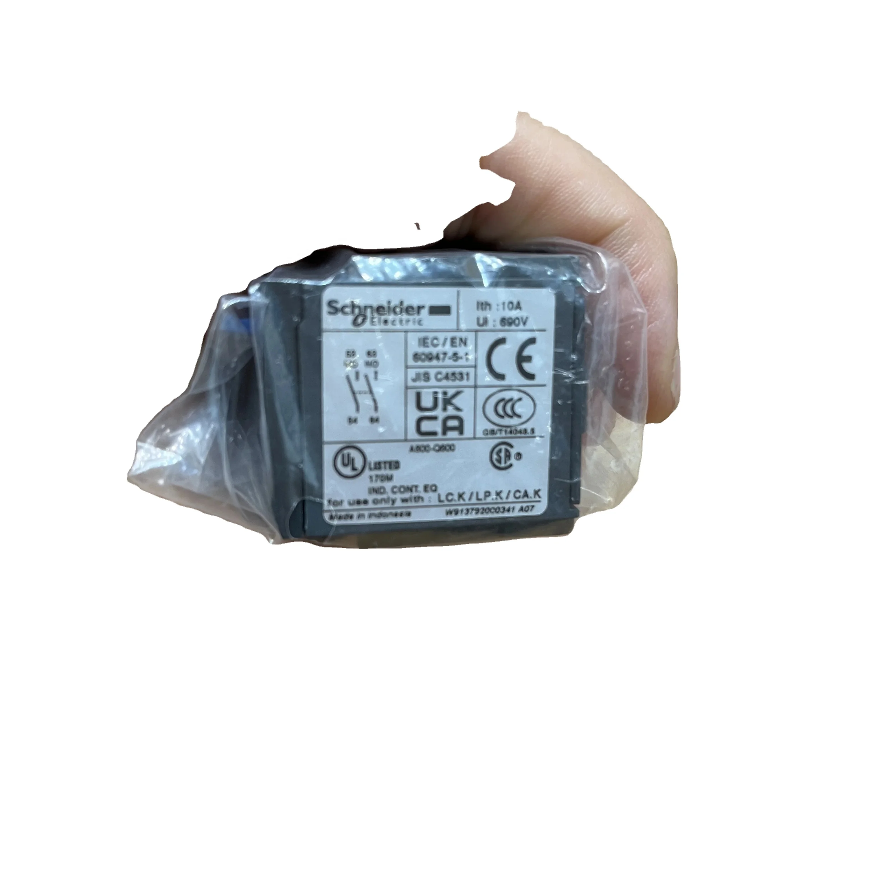 New Contactor and accessories contact block hilfsschalterblock LA1KN20